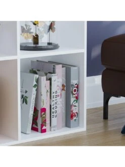 Vida Designs Durham 3 X 3 Cube Storage Unit - White -Oleu Furniture Shop UVJ64 SQ5 0000000013 WHITE SLd1