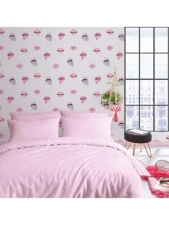 Sassy B Lip Service Wallpaper 9 Sassy B Lip Service Wallpaper -Oleu Furniture Shop UVLMH SQ5 0000000063 PINK RSr