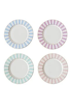 Bombay Duck Monte Carlo Set Of 4 Tea Plates
