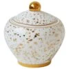 Bombay Duck Enchante Speckled Gold Sugar Pot -Oleu Furniture Shop UVZRJ SQ1 0000000036 GOLD SLf