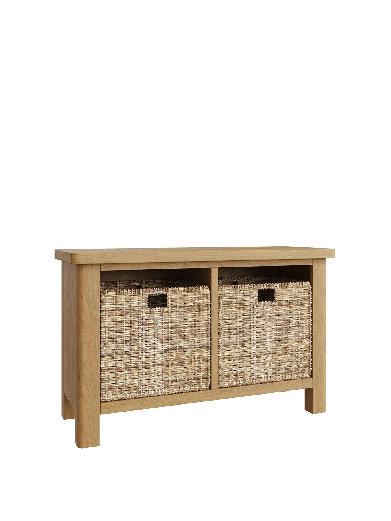 K-Interiors Shelton Ready Assembled Solid Wood Hall Bench 3 K-Interiors Shelton Ready Assembled Solid Wood Hall Bench