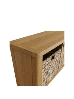 K-Interiors Shelton Ready Assembled Solid Wood Hall Bench 9 K-Interiors Shelton Ready Assembled Solid Wood Hall Bench -Oleu Furniture Shop UW56M SQ3 0000000138 RUSTIC OAK SLa