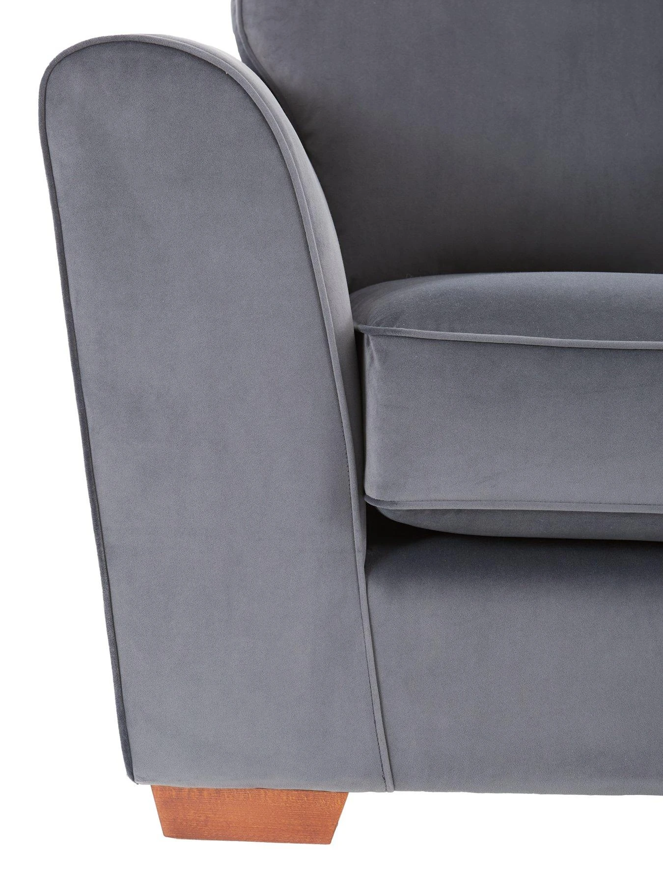 Very Home Jackson Velvet Armchair 7 Very Home Jackson Velvet Armchair - Image 5