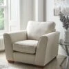 Very Home Jackson Fabric Armchair 2 Very Home Jackson Fabric Armchair -Oleu Furniture Shop UWBMV SQ1 0000000532 LINEN RSr
