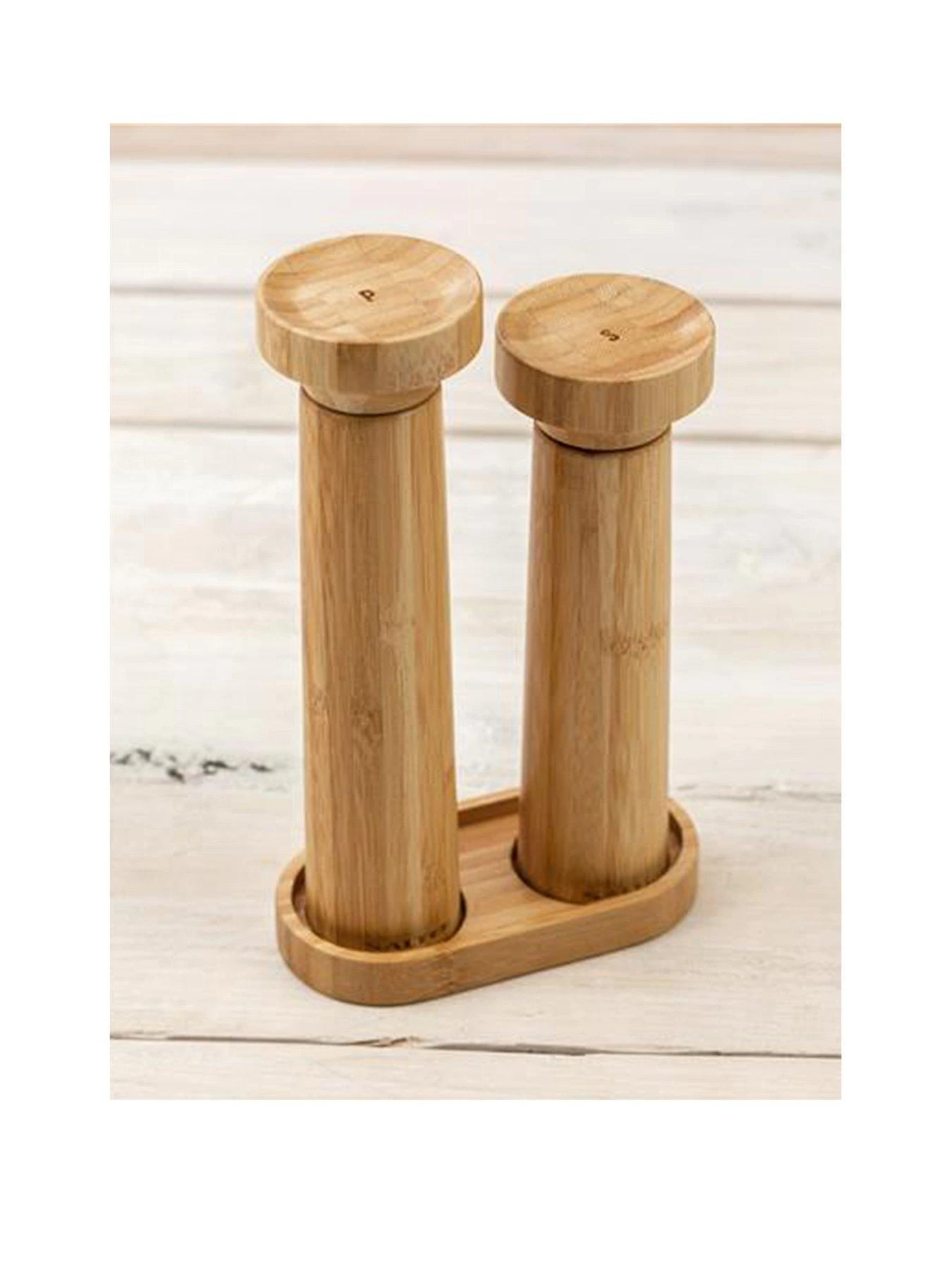 Salter Bamboo Salt & Pepper 3 Salter Bamboo Salt & Pepper