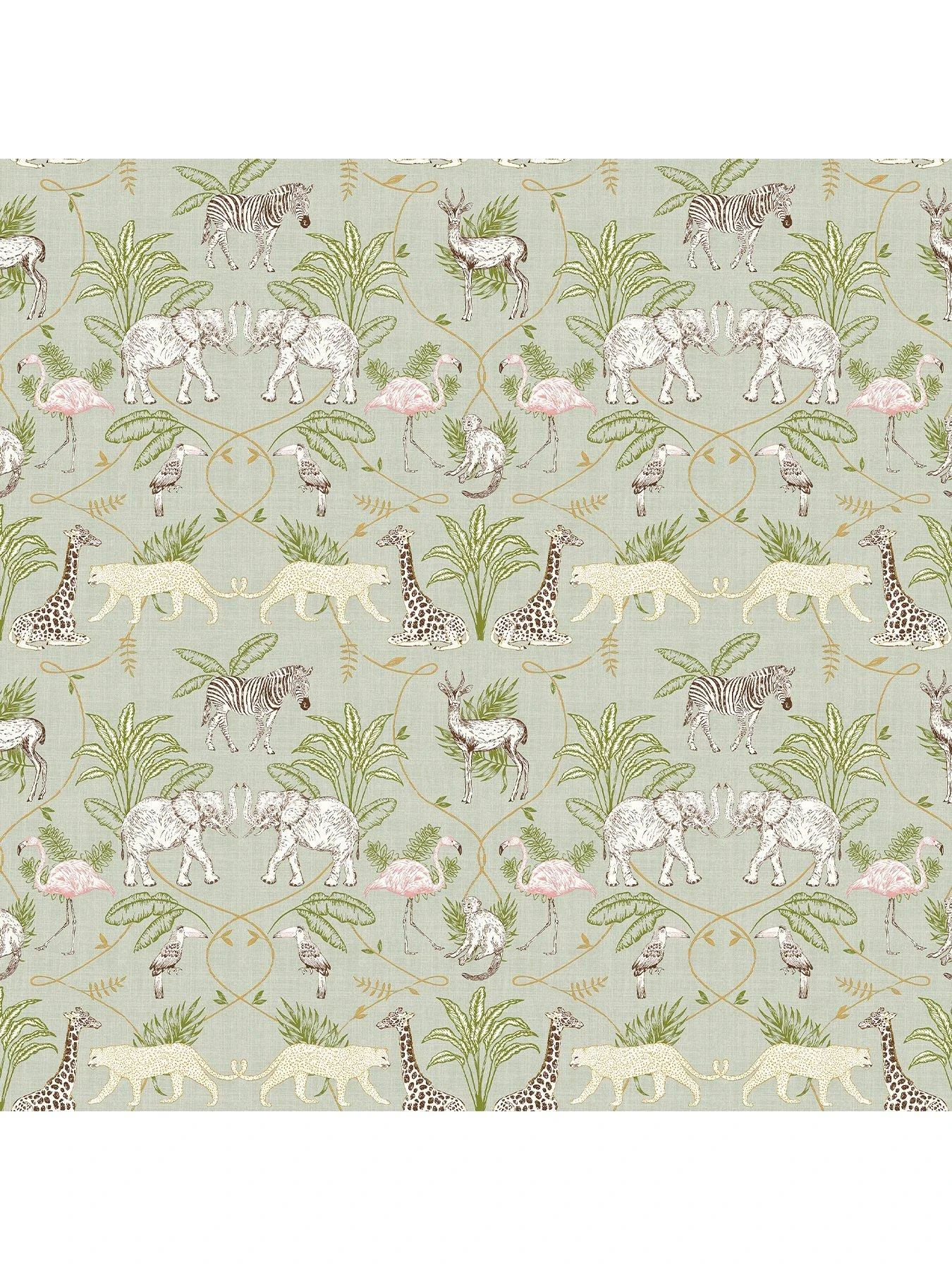 Furn Serengeti Animal Printed Wallpaper 5 Furn Serengeti Animal Printed Wallpaper - Image 3