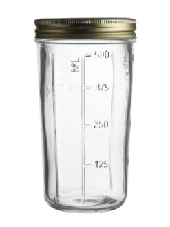 KILNER Set Of 3 0.5-Litre Screw Top Widemouth Preserve Jars 10 KILNER Set Of 3 0.5-Litre Screw Top Widemouth Preserve Jars -Oleu Furniture Shop UWVE3 SQ3 0000000647 CLEAR SLd1