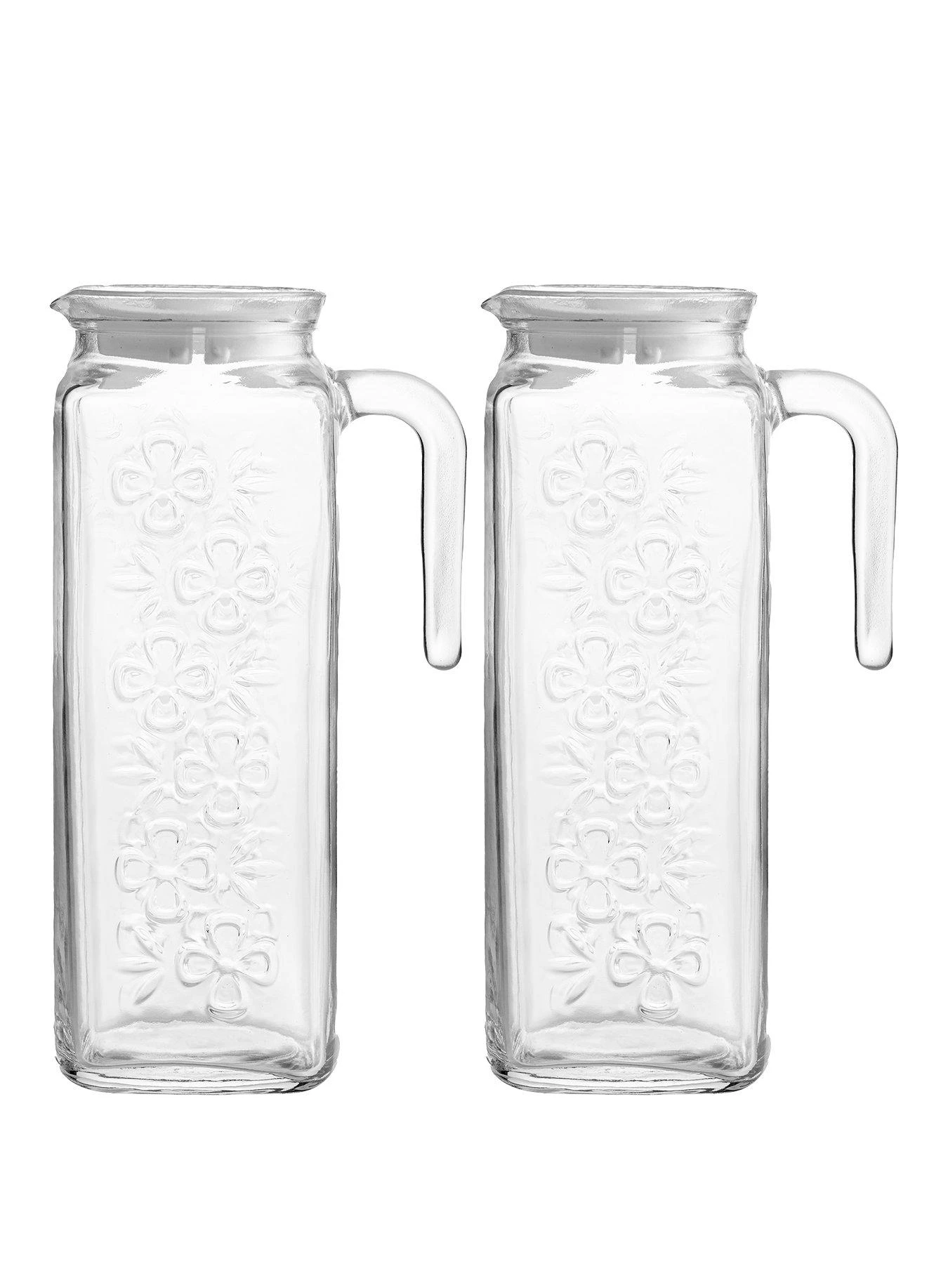 Ravenhead Essentials Flower Fridge Jugs – Set Of 2 3 Ravenhead Essentials Flower Fridge Jugs – Set Of 2