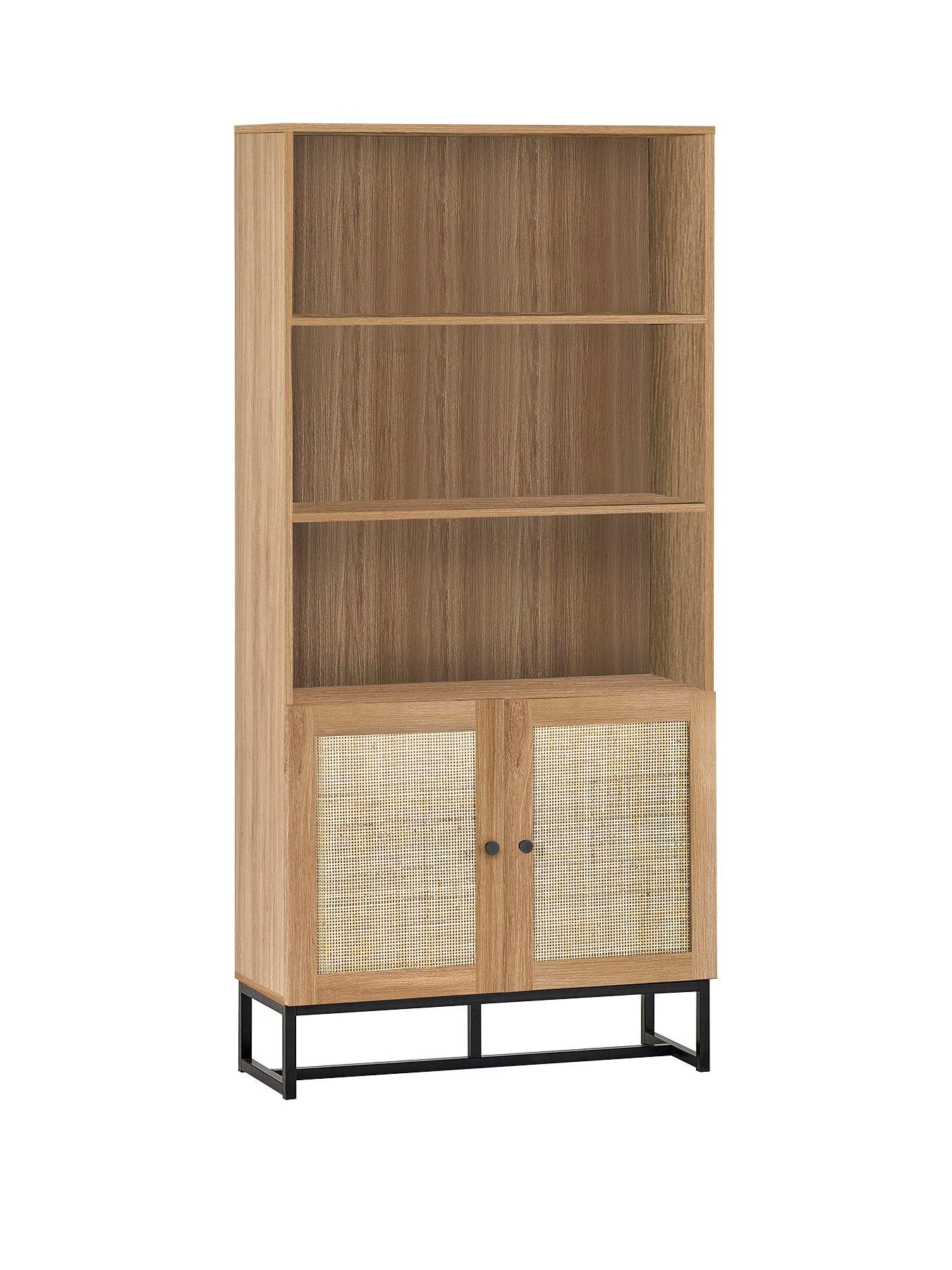 Julian Bowen Padstow Tall Bookcase - Oak 5 Julian Bowen Padstow Tall Bookcase - Oak - Image 3
