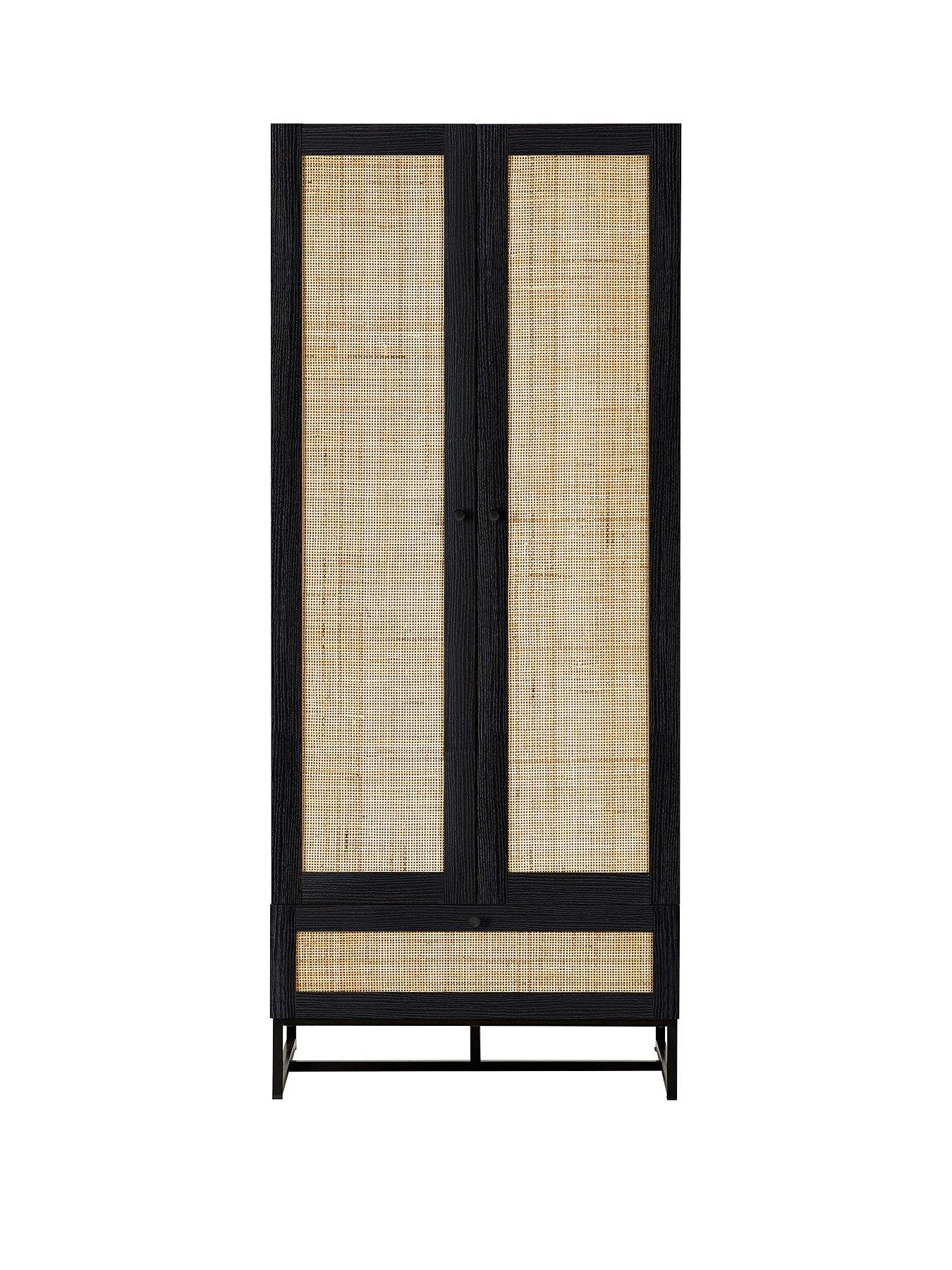 Julian Bowen Padstow 1 Drawer, 2 Door Wardrobe 4 Julian Bowen Padstow 1 Drawer, 2 Door Wardrobe - Image 2