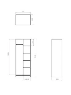 SWIFT Cube Ready Assembled Open Shelf Unit - Black - FSC® Certified 10 SWIFT Cube Ready Assembled Open Shelf Unit - Black - FSC® Certified -Oleu Furniture Shop UY6AS SQ7 0000000004 BLACK DGy