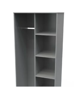 SWIFT Cube Ready Assembled Open Shelf Unit - Grey - FSC® Certified 12 SWIFT Cube Ready Assembled Open Shelf Unit - Grey - FSC® Certified -Oleu Furniture Shop UY6AZ SQ5 0000000005 GREY SLd1