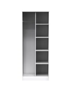 SWIFT Cube Ready Assembled Open Shelf Unit - White - FSC® Certified