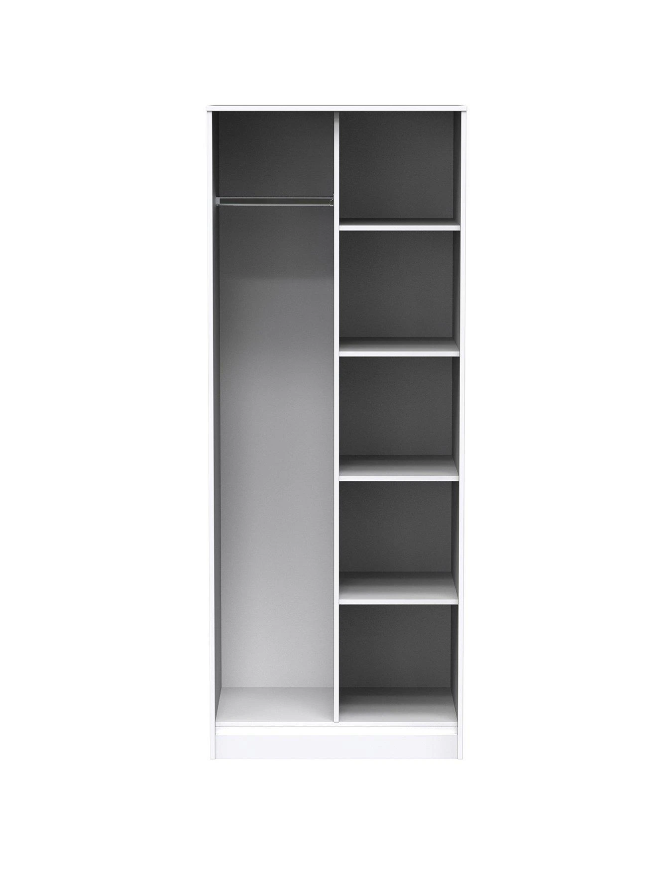 SWIFT Cube Ready Assembled Open Shelf Unit - White - FSC® Certified 3 SWIFT Cube Ready Assembled Open Shelf Unit - White - FSC® Certified