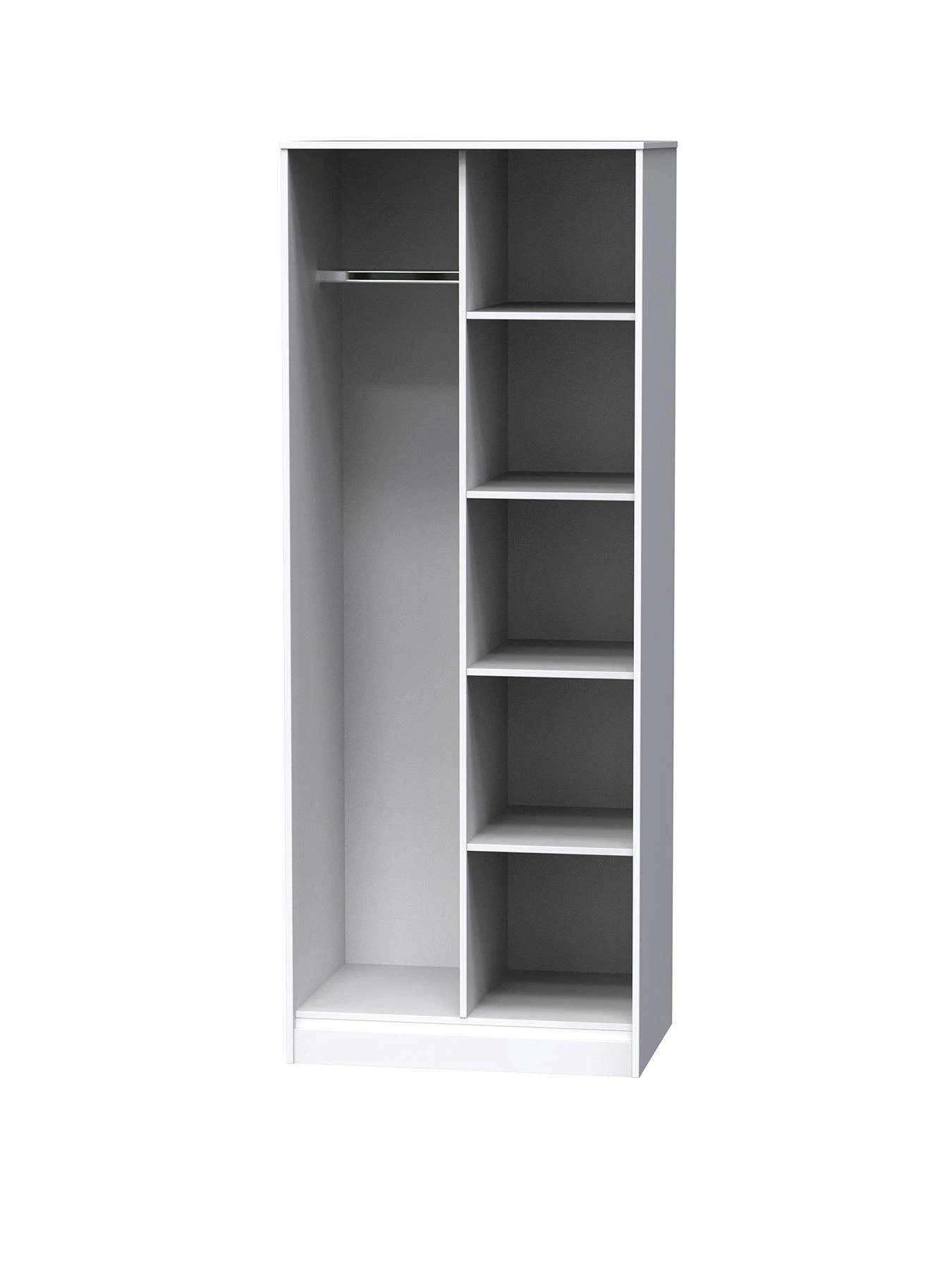 SWIFT Cube Ready Assembled Open Shelf Unit - White - FSC® Certified 4 SWIFT Cube Ready Assembled Open Shelf Unit - White - FSC® Certified - Image 2