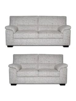 Very Home Danielle Fabric 3 SeaterĀ + 2 Seater Sofa Set - Natural (Buy And SAVE!)