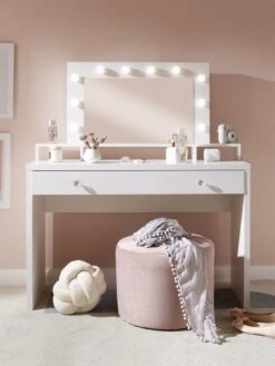 Very Home Aria Dressing Table With Mirror And Lighting - FSC® Certified