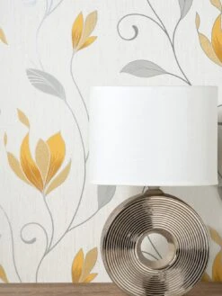 Crown Synergy Floral Sidewall Wallpaper