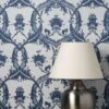 Vymura Milano Floral Damask -Oleu Furniture Shop UZVFU SQ1 0000000020 BLUE SLf