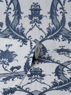 Vymura Milano Floral Damask -Oleu Furniture Shop UZVFU SQ4 0000000020 BLUE SLd2