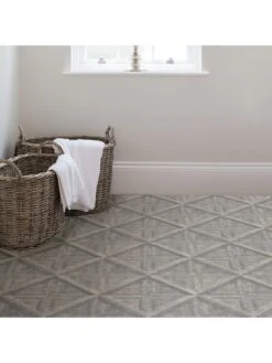 Floor Pops Pack Of 10 Townhouse Peel & Stick Floor Tiles -Oleu Furniture Shop UZVGF SQ5 0000000005 GREY SLd2