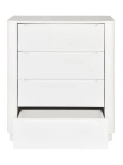 Very Home Gleam Gloss 4 Drawer Chest -Oleu Furniture Shop V24B2 SQ4 0000000013 WHITE SLd