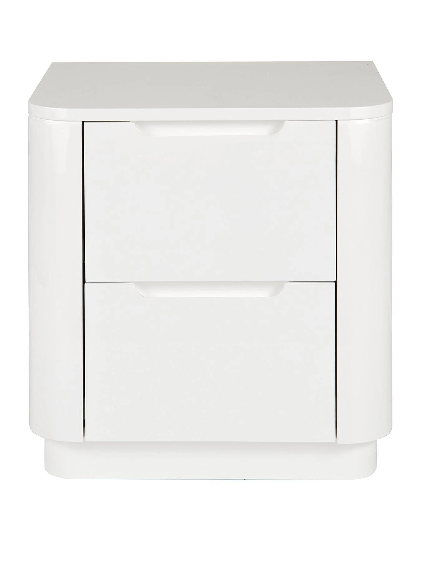 Very Home Gleam Gloss 2 Drawer Bedside Chest 3 Very Home Gleam Gloss 2 Drawer Bedside Chest