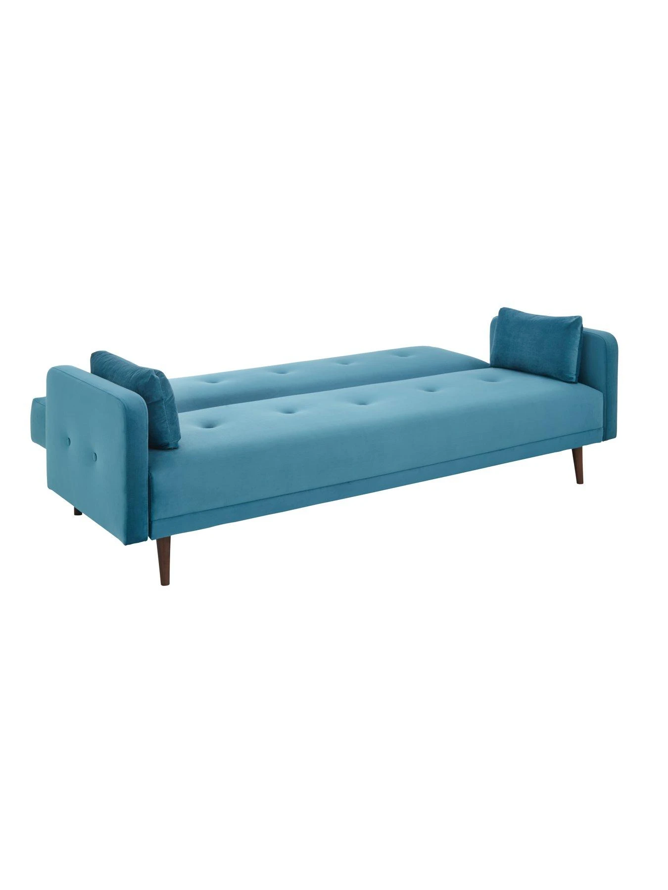 Very Home Cadiz Velvet Sofa Bed - Blue - FSC® Certified 6 Very Home Cadiz Velvet Sofa Bed - Blue - FSC® Certified - Image 4