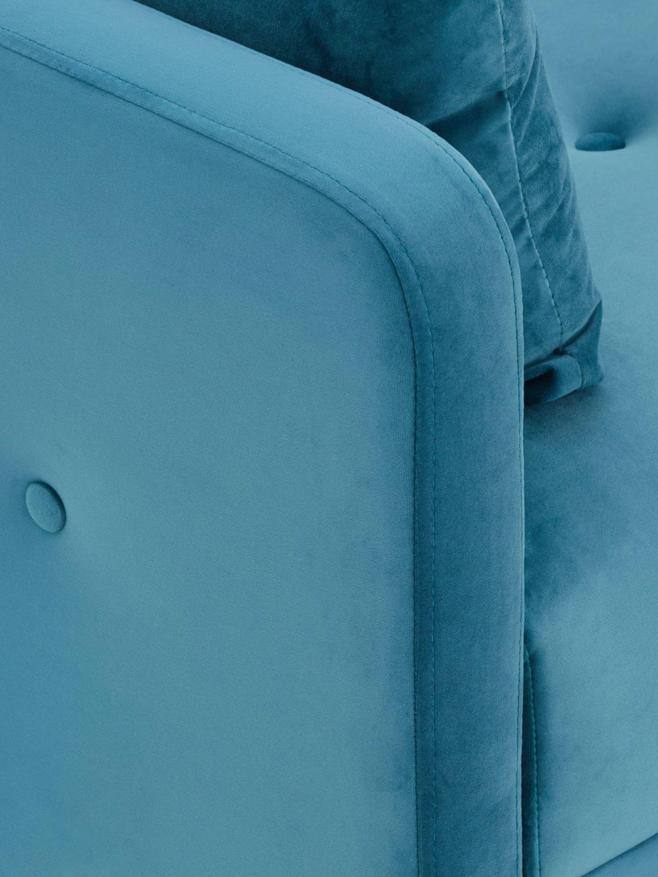 Very Home Cadiz Velvet Sofa Bed - Blue - FSC® Certified 7 Very Home Cadiz Velvet Sofa Bed - Blue - FSC® Certified - Image 5