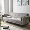 Very Home Cadiz Velvet Sofa Bed - Grey - FSC® Certified