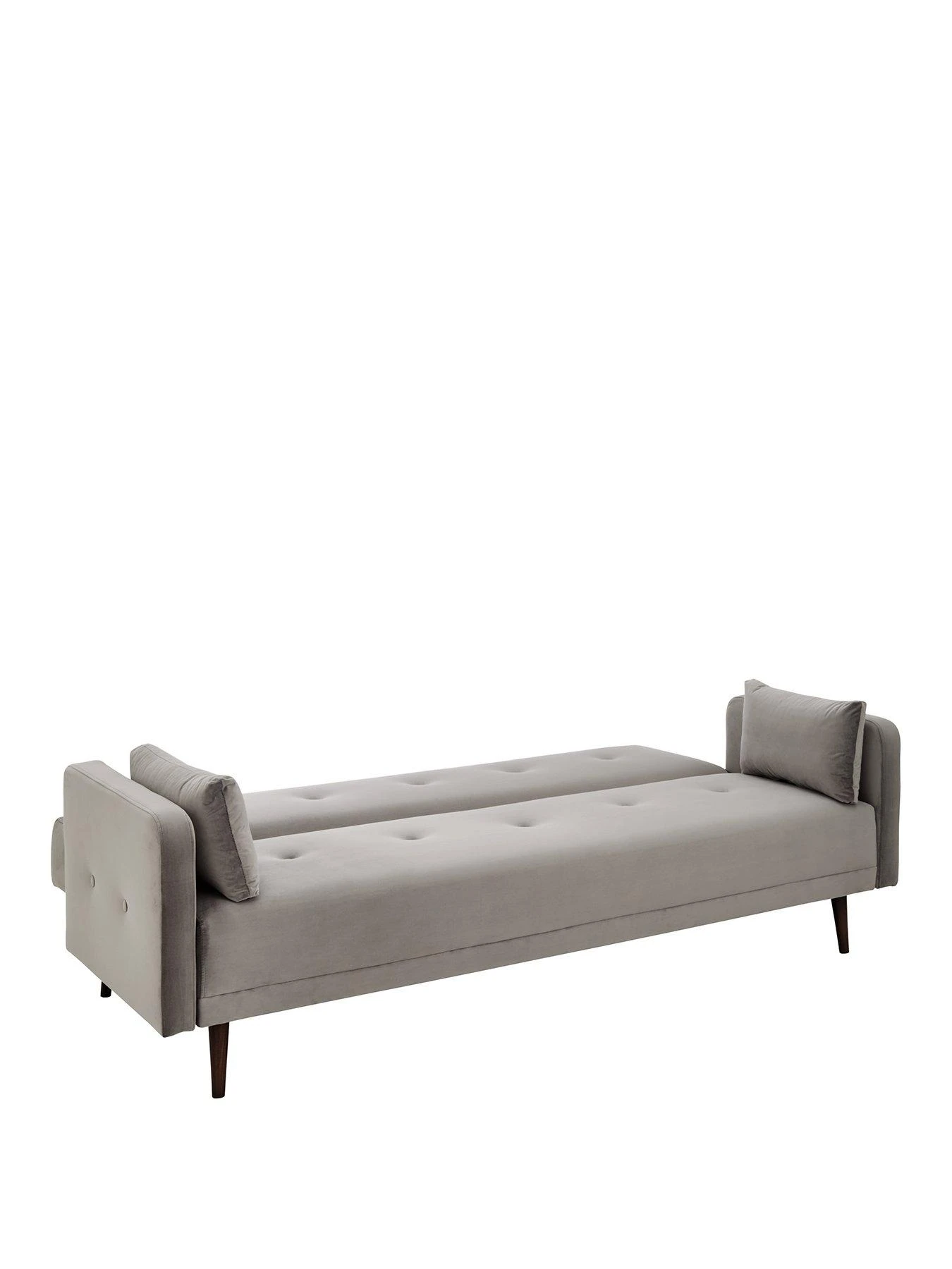 Very Home Cadiz Velvet Sofa Bed - Grey - FSC® Certified 5 Very Home Cadiz Velvet Sofa Bed - Grey - FSC® Certified - Image 3