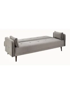 Very Home Cadiz Velvet Sofa Bed - Grey - FSC® Certified 11 Very Home Cadiz Velvet Sofa Bed - Grey - FSC® Certified -Oleu Furniture Shop V2K62 SQ5 0000000005 GREY SLd