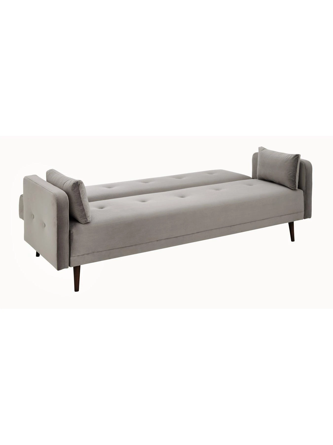 Very Home Cadiz Velvet Sofa Bed - Grey - FSC® Certified 6 Very Home Cadiz Velvet Sofa Bed - Grey - FSC® Certified - Image 4