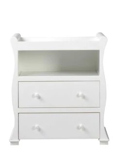 East Coast Alaska Cotbed And Dresser Roomset- White 7 East Coast Alaska Cotbed And Dresser Roomset- White -Oleu Furniture Shop V3N8T SQ4 0000000013 WHITE SLd