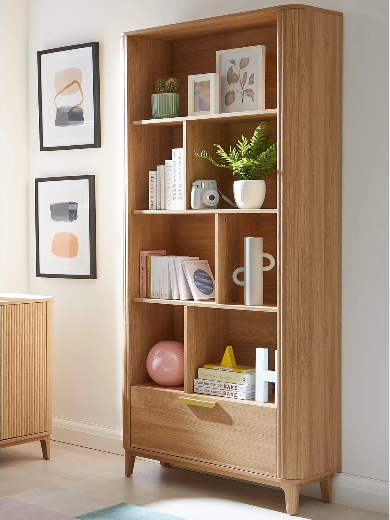 Very Home Carina Bookcase - Oak 3 Very Home Carina Bookcase - Oak
