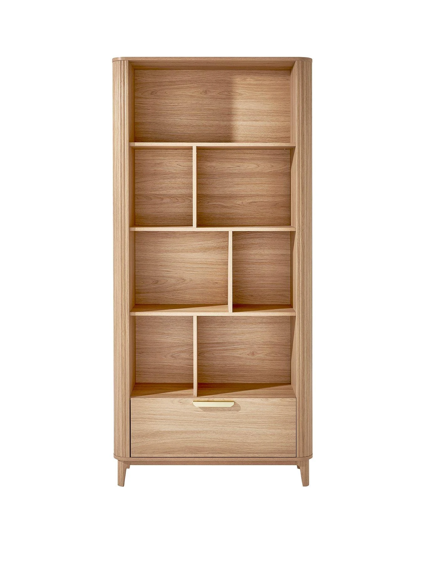Very Home Carina Bookcase - Oak 4 Very Home Carina Bookcase - Oak - Image 2