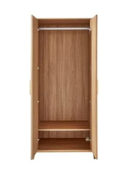 Very Home Carina 2 Door Wardrobe - Oak -Oleu Furniture Shop V3R99 SQ4 0000000006 OAK SLd