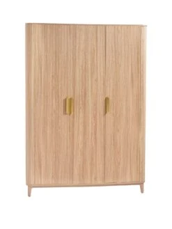 Very Home Carina 3 Door Wardrobe - Oak