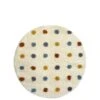 Everyday Snug Shaggy Circle Rug Spot 100 Cm 1 Everyday Snug Shaggy Circle Rug Spot 100 Cm -Oleu Furniture Shop V52MC SQ1 0000000168 IVORY SLf