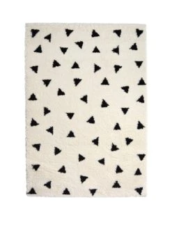 Everyday Snug Shaggy Triangle Rug - Mono