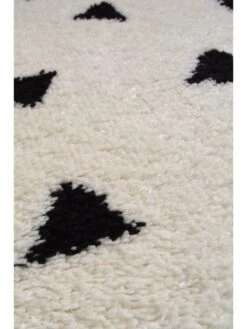 Everyday Snug Shaggy Triangle Rug - Mono -Oleu Furniture Shop V52MS SQ3 0000000168 IVORY SLd