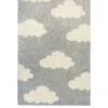 Everyday Snug Shaggy Cloud Rug -Oleu Furniture Shop V52MW SQ1 0000000005 GREY SLf