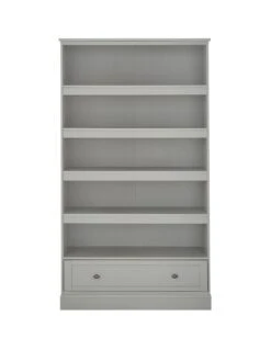 Very Home Darcy Bookcase -Oleu Furniture Shop V54DD SQ2 0000000215 LIGHT GREY SLf