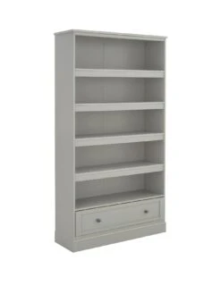 Very Home Darcy Bookcase -Oleu Furniture Shop V54DD SQ3 0000000215 LIGHT GREY SLa