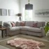 Very Home Millie Small Left Hand Fabric Chaise Sofa -Oleu Furniture Shop V5WSK SQ1 0000000035 SILVER RSr