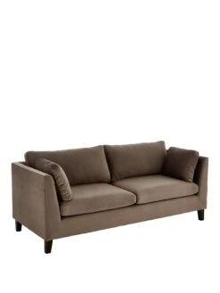 Very Home Stockholm Fabric 3 Seater Sofa 9 Very Home Stockholm Fabric 3 Seater Sofa -Oleu Furniture Shop V5X44 SQ4 0000000179 TAUPE SLa