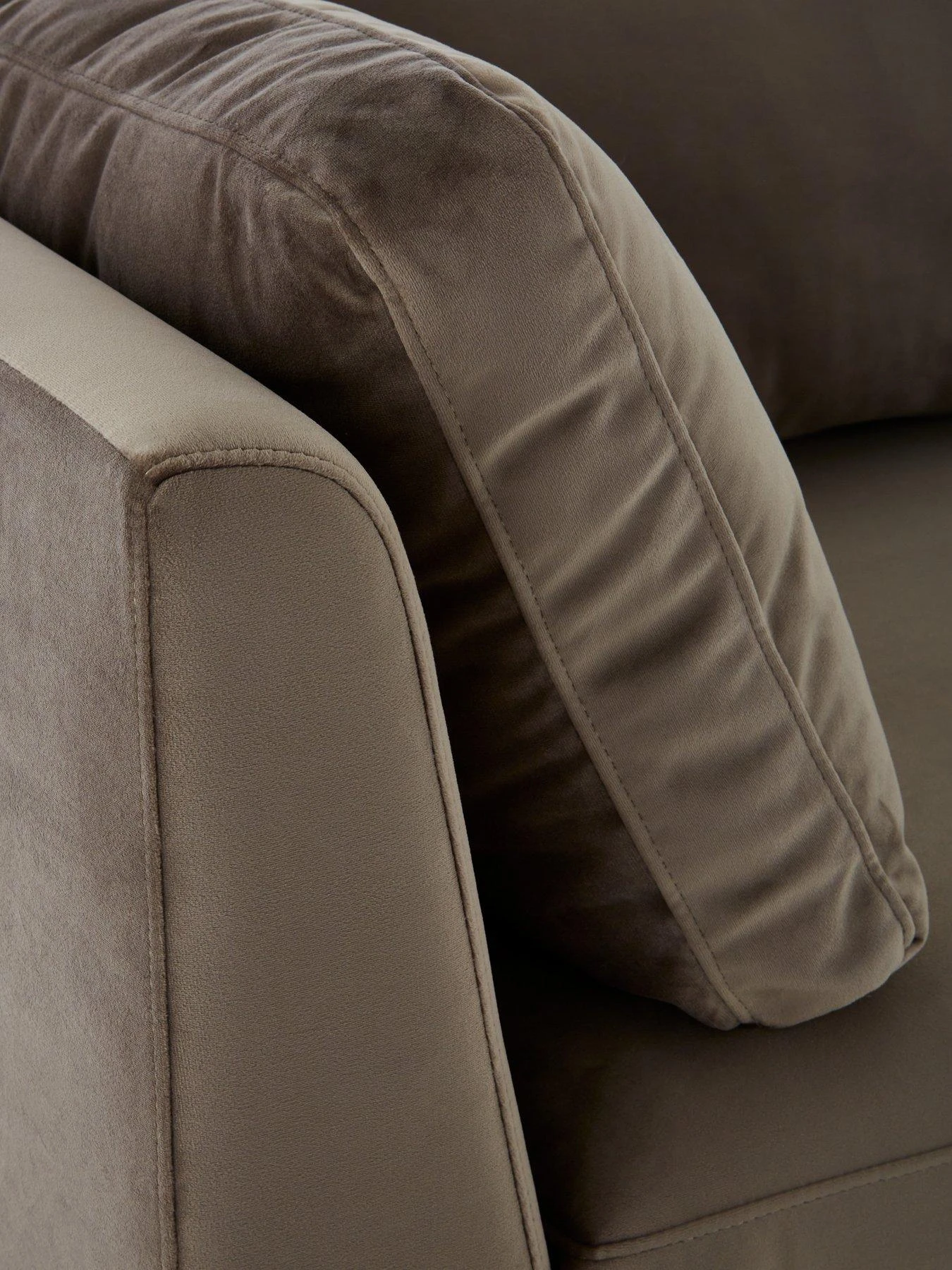 Very Home Stockholm Fabric 3 Seater Sofa 7 Very Home Stockholm Fabric 3 Seater Sofa - Image 5