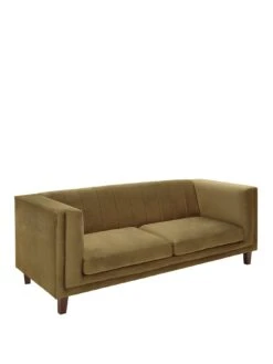 Very Home Porto Fabric 3 Seater Sofa -Oleu Furniture Shop V5X6S SQ4 0000000068 OLIVE SLa