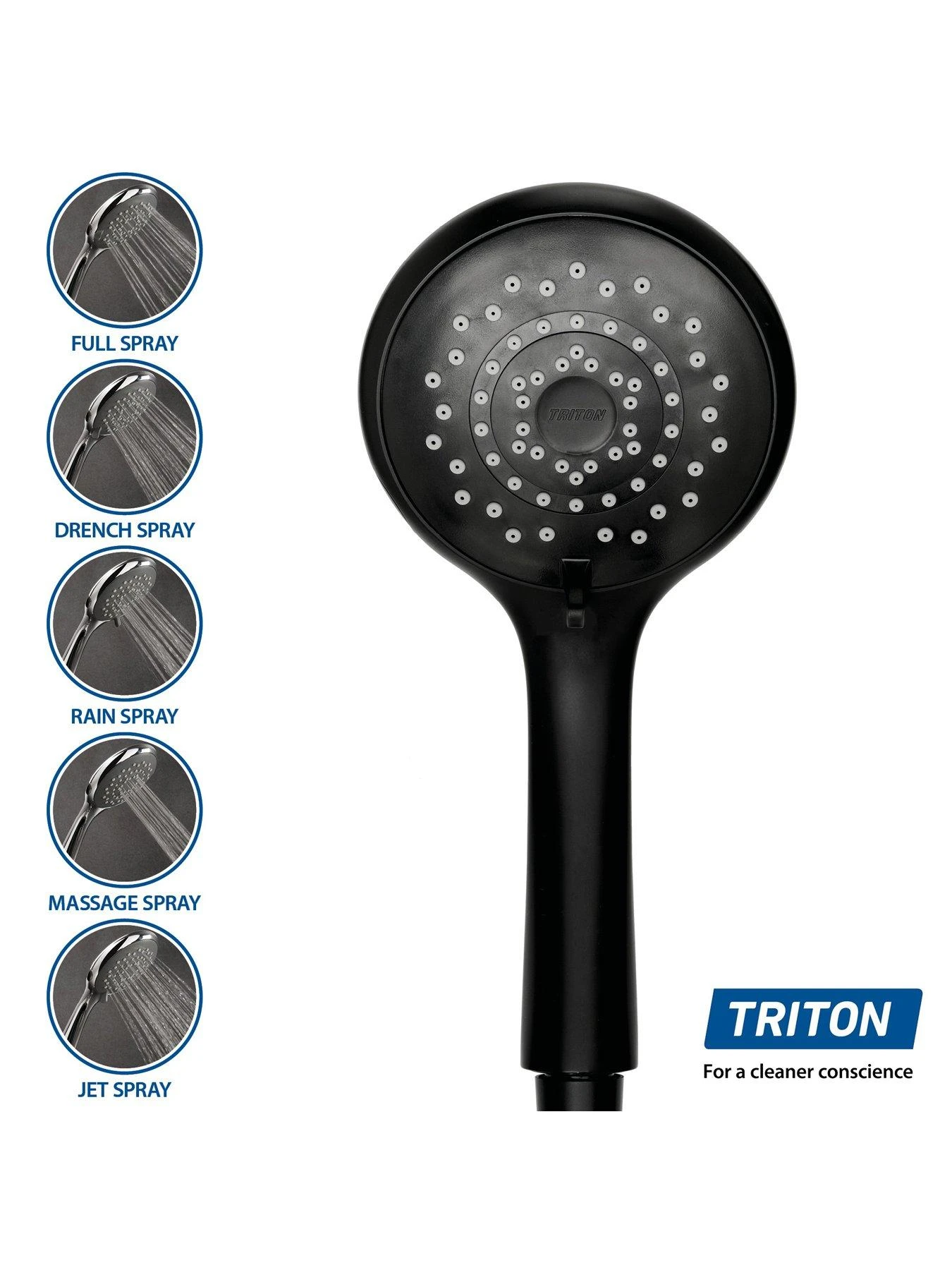 Triton Amala Metallic 8.5kW Electric Shower - Brushed Copper 5 Triton Amala Metallic 8.5kW Electric Shower - Brushed Copper - Image 3