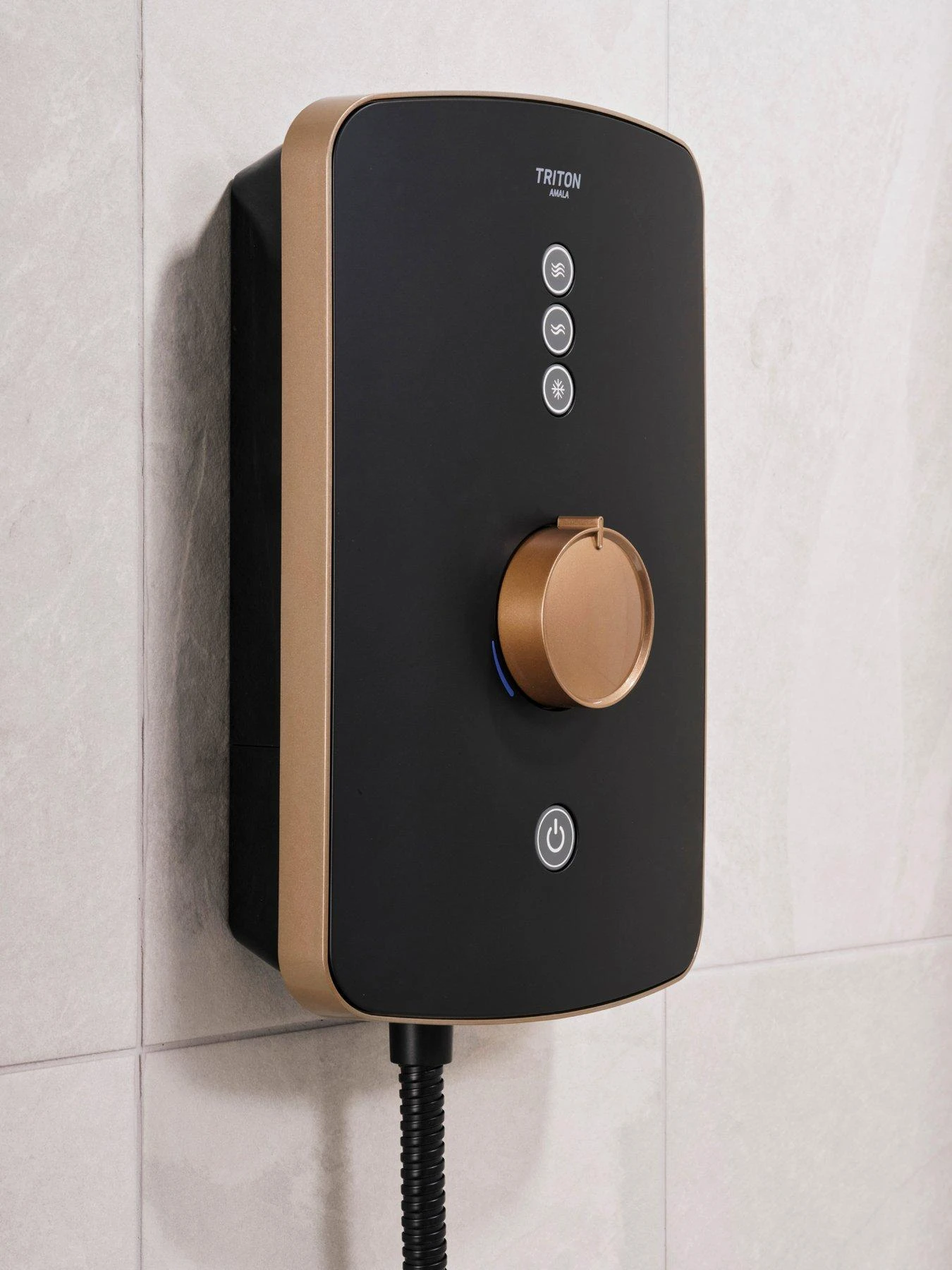 Triton Amala Metallic 8.5kW Electric Shower - Brushed Copper 6 Triton Amala Metallic 8.5kW Electric Shower - Brushed Copper - Image 4